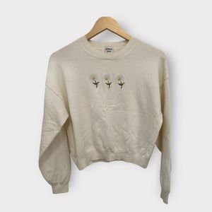Aritzia Sunday Best Daisies Sweater
